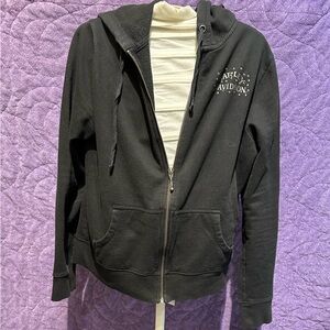 Harley-Davidson Women's Black Zip-Up Hoodie